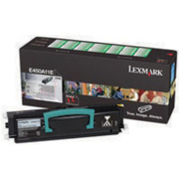 LEXMARK RET PROG TNR BLK 6K E450A11E