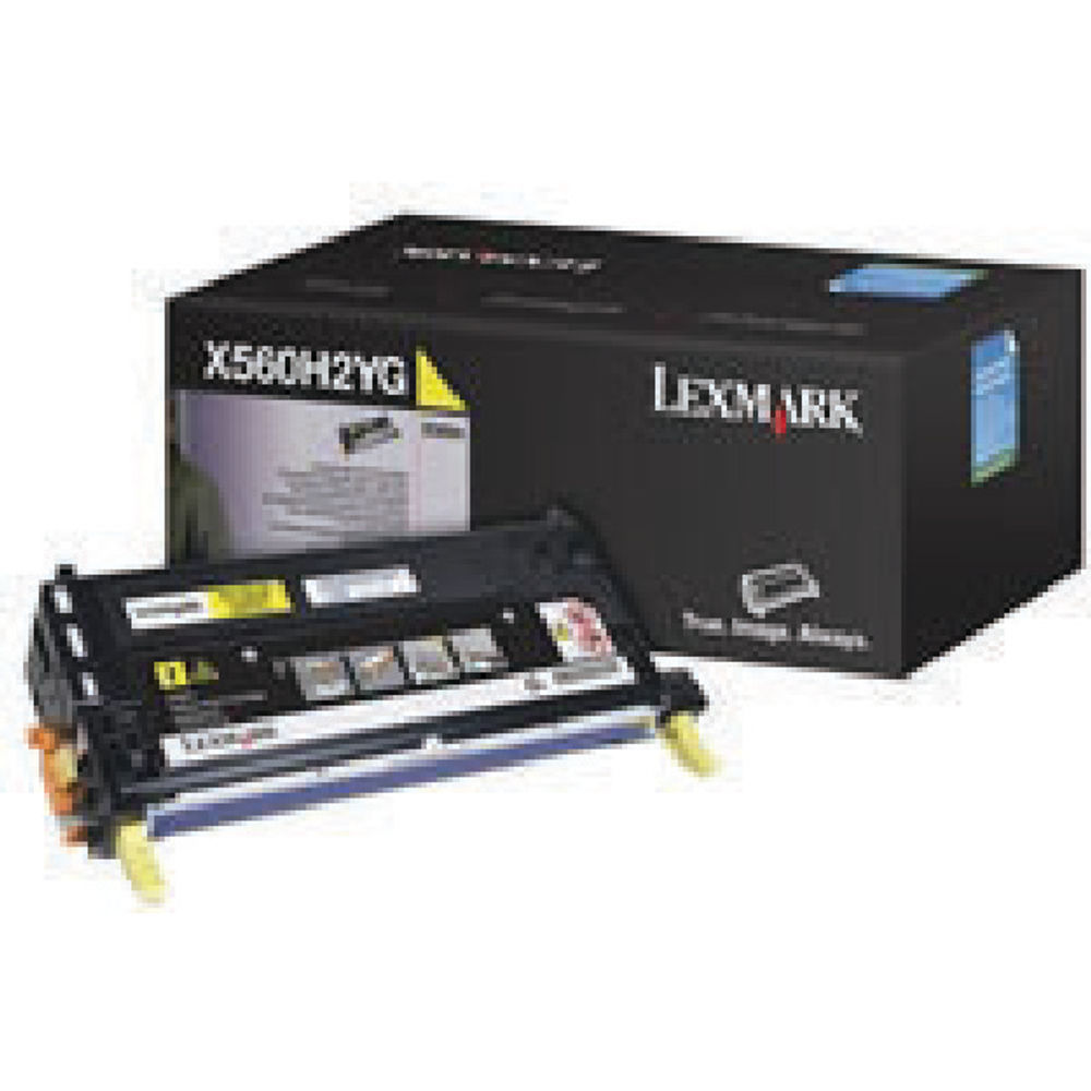 LEXMARK X560 HY LASER CART YLW