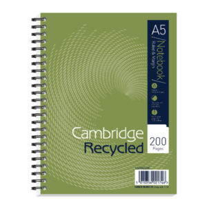 CAMBRIDGE RECYCLED NTBK A5PLUS 200P