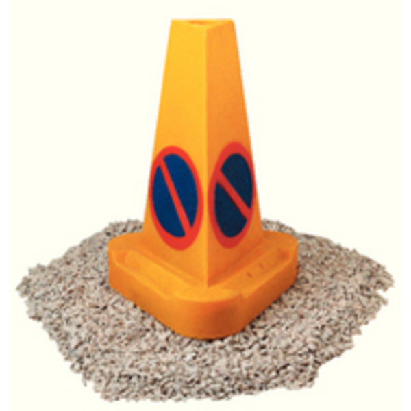 CONE NO WAITING WEIGHTED YELLOW 398434