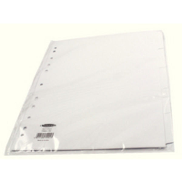CONCORD DIVIDER A4 5PART WHITE 79901/99