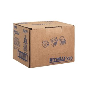 WYPALL X50 CLEANING CLOTHS 50SHTS BLUE