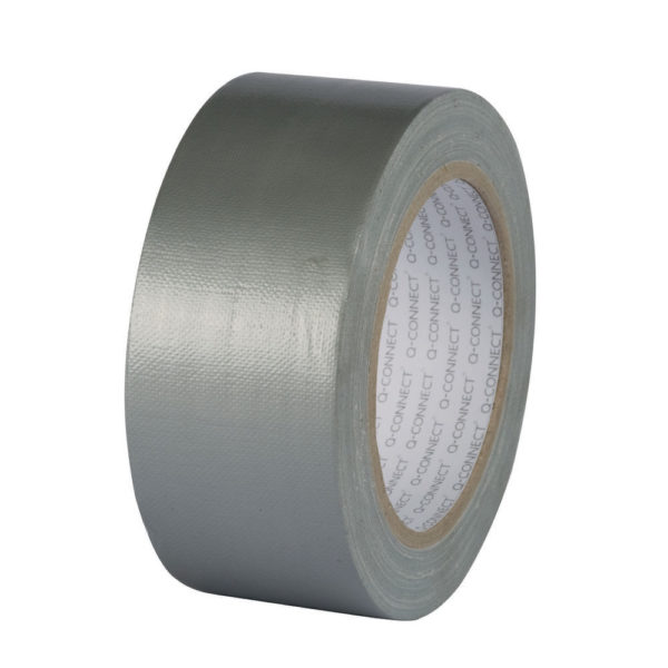 QCONNECT SILVER DUCT TAPE 48MMX25M