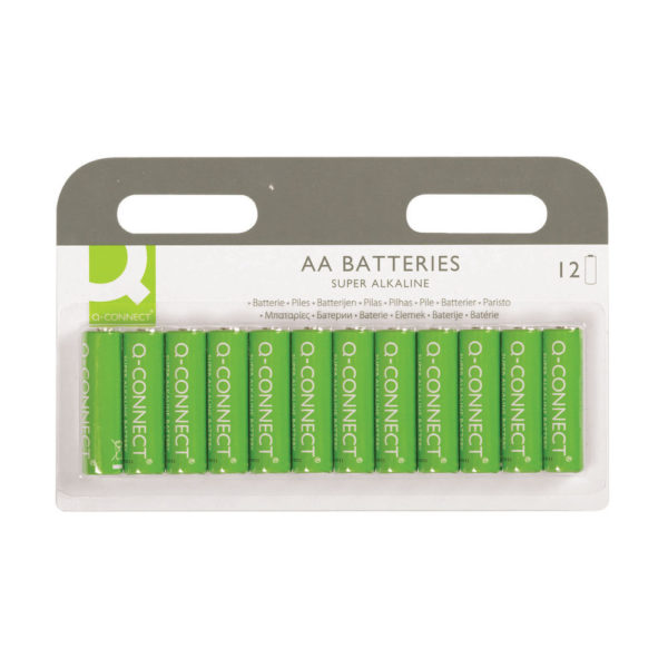 Q CONNECT AA BATTERY PK12