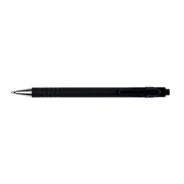 Q CONNECT LAMDA RETRACTABLE PEN BLACK