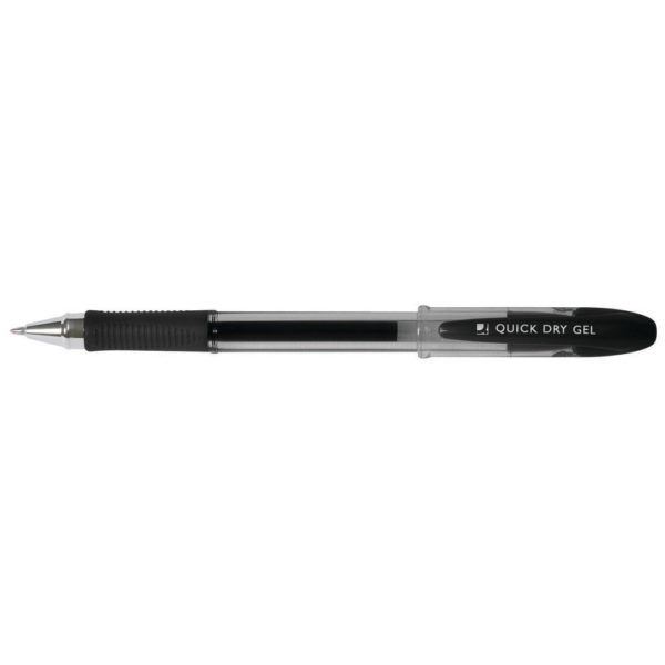 Q CONNECT DELTA GEL PEN  BLACK