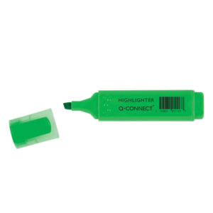 Q CONNECT HIGHLIGHTER GREEN PACK 10