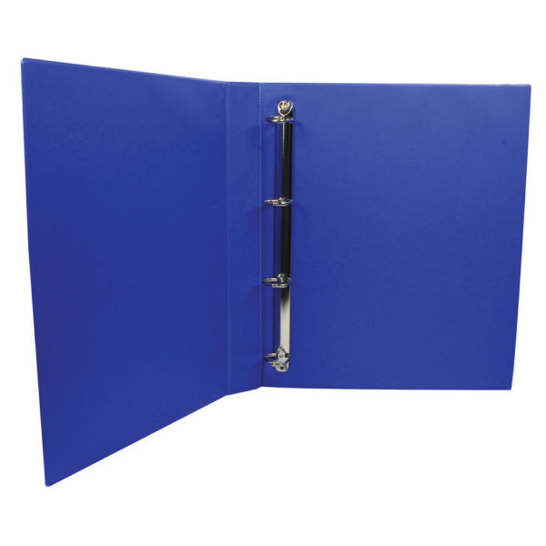 Q CONNECT PRES BINDER 4DRING 25MM BLUE