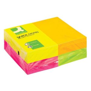 Q CONNECT QUICK STICKY NOTE PAD 76X127MM