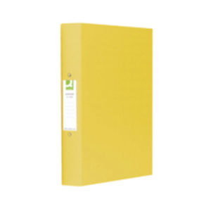 Q CONNECT A4 2 RING BINDER PP YLW