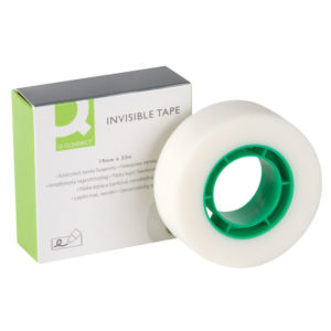Q CONNECT INVISIBLE TAPE 19 X 33M
