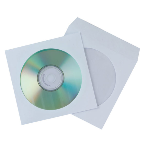 Q CONNECT CD ENVELOPES PAPER PK50