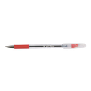 Q CONNECT STICK BALL POINT MED NIB RED
