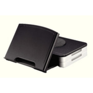 Q CONNECT MONITOR STAND/DOC HOLDER BLK