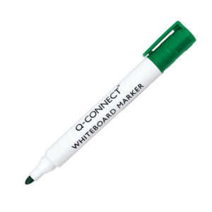 Q CONNECT DRYWIPE MARKER GREEN