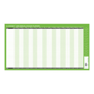 Q-CONNECT HOLIDAY PLANNER UNMOUNTED 2020