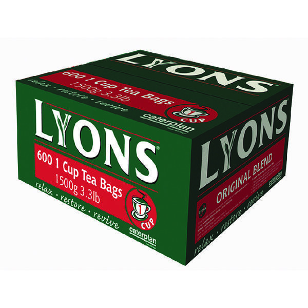 LYONS GREEN LABEL TEA BAGS PK600
