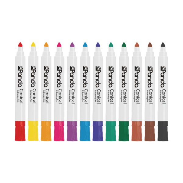 GRAFFICO CONICAL MARKER ASSORTED PK144