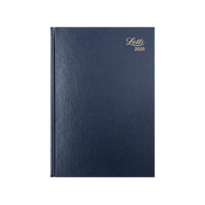 LETTS 31Z BLUE A4 WEEK VIEW DIARY 2020