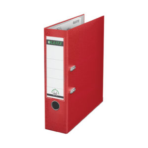 LEITZ LEVERARCH PP A4 80MM RED 1010-25