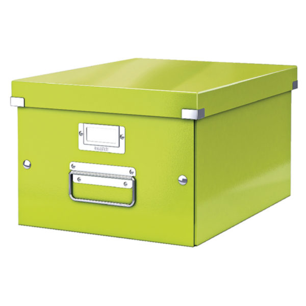 LEITZ CLICK STORE MED STORAGE BOX GREEN