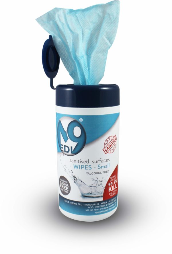 Medi9 Small Surface Wipes packk of 200