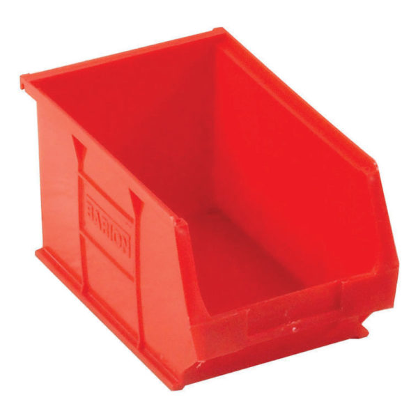 TC3 PARTS CONTAINER SML RED 3.4L PK10