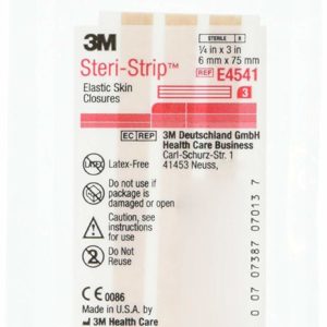 Steri-Strip Skin Closure 6mmx75mm (3/env) x 50