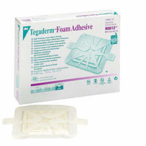 Tegaderm Foam Adhesive Dressing 14.3x14.3cm x 10