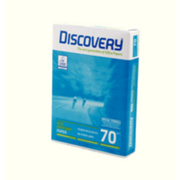 DISCOVERY A4 70GSM WHITE PAPER PK500