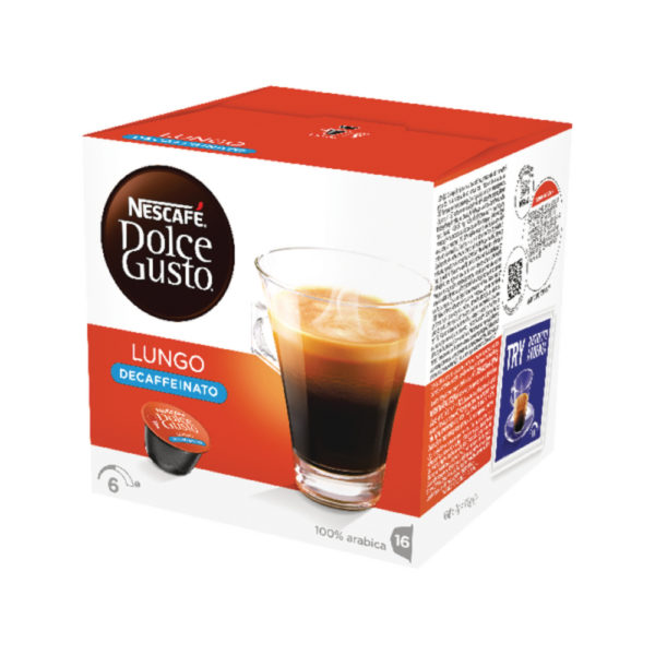 NESCAFE DOLCE GUSTO LUNGO DECAF CAP PK48