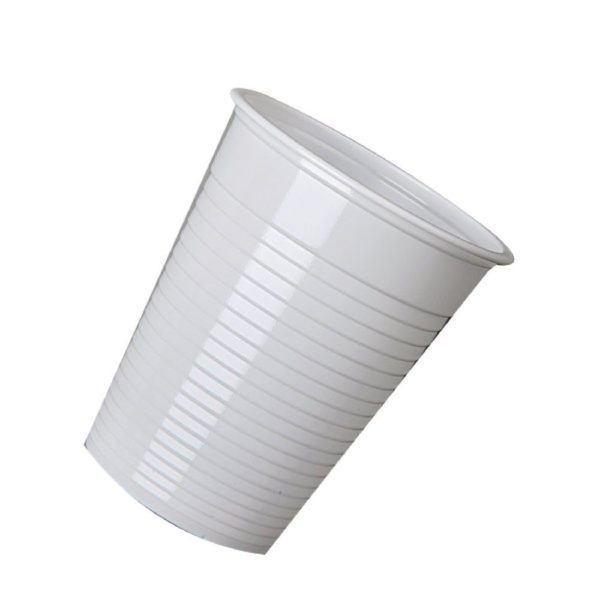 MYCAFE PLASTIC CUPS 7OZ WHITE P2000