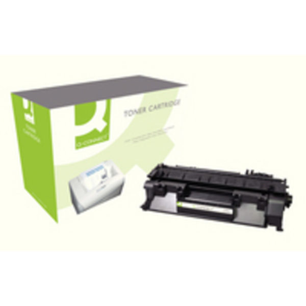 QCONNECT HP TNR CART BLK CE505A COMPAT