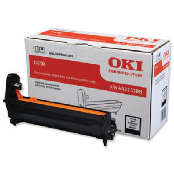 OKI C610 IMAGE DRUM 20K BLACK 44315108