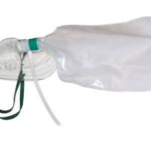High Concentration Oxygen Mask, Bag & Tubing, Adult x 1