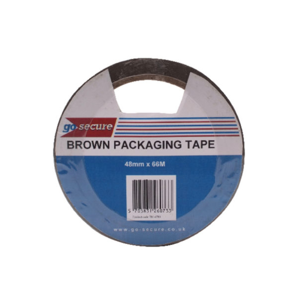 GOSECURE PACKAGING TAPE 50MMX66M PK6 GLD