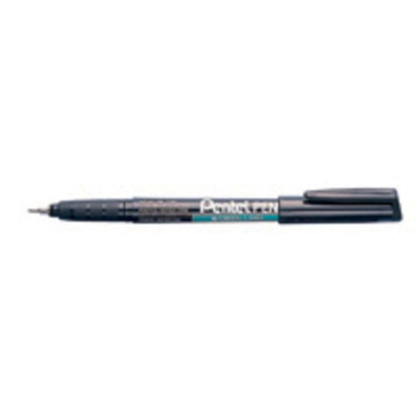 PENTEL MARKER SUPERFINE BLACK NMF50-A