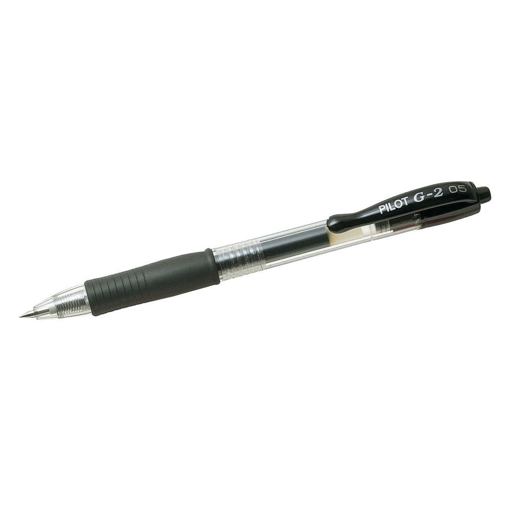 PILOT G205 RETRACT GEL PEN BLK 040101201