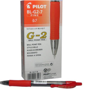 PILOT GEL INK PEN PEN RED G2