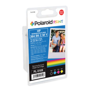 POLAROID HP 364 REMANUFACTURED INK KCMY