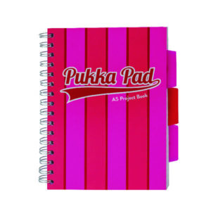 PUKKA VOGUE A5 PROJECT BOOK PINK PK3