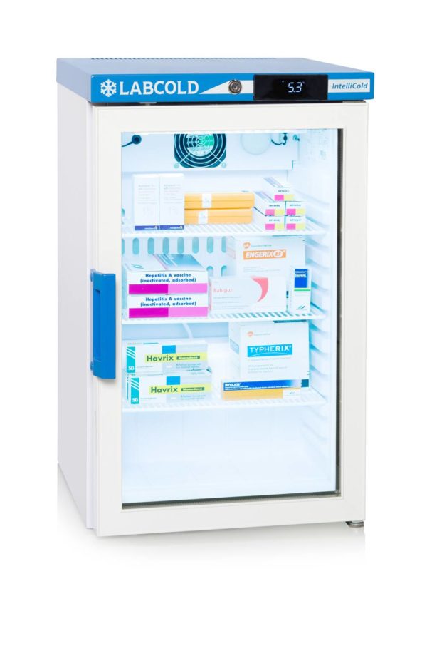 Labcold 66L Glass Door Bench Top Pharmacy Refrigerator-RLDG0219