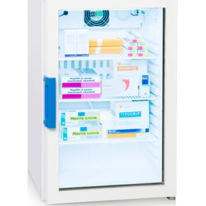 Labcold 66L Glass Door Bench Top Pharmacy Refrigerator-RLDG0219 with Digital Lock