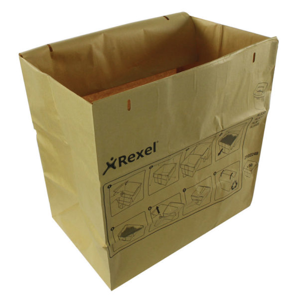 REXEL RECYCLING PAPER BAGS PK50