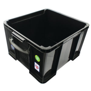 REALLY USEFUL 42 LITRE RECYCLED BOX BLK