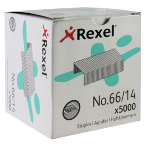 REXEL STAPLES NO66/14 14MM 06075 PK5000