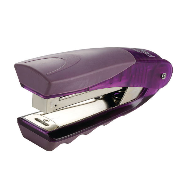 REXEL CENTOR STANDUP STAPLER TRANS PURP