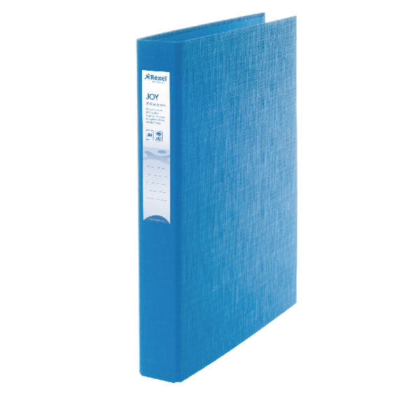 REXEL JOY RING BINDER A4 BLUE