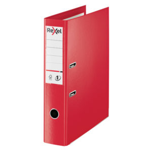 REXEL FOOLSCAP LEVER ARCH FILE PP RED