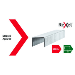 REXEL OMNIPRESS 30 STAPLES 5000 BOX